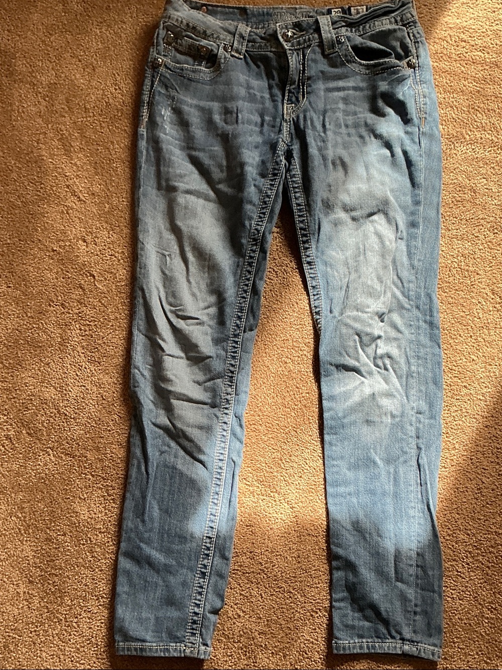 Miss Me Women's Light Blue Skinny Jeans